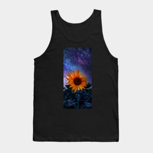 Sunflower from the space Tank Top